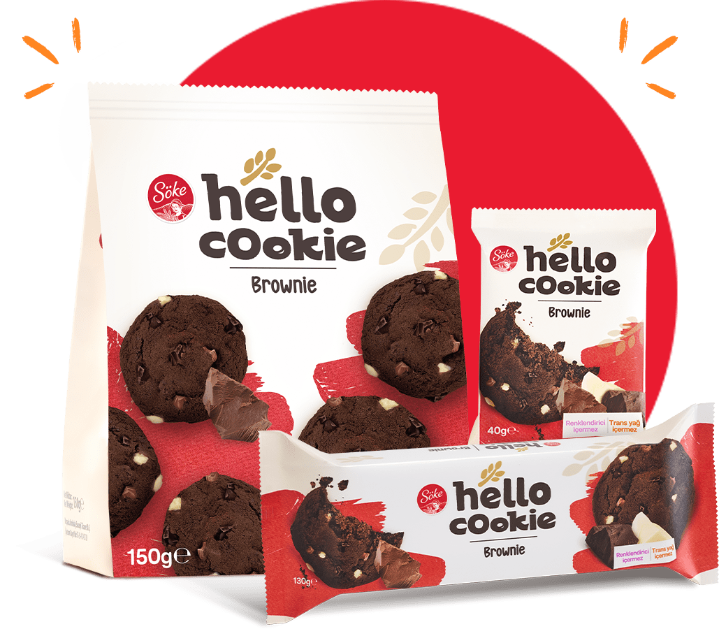 Hello Cookie brownie paket detay görseli