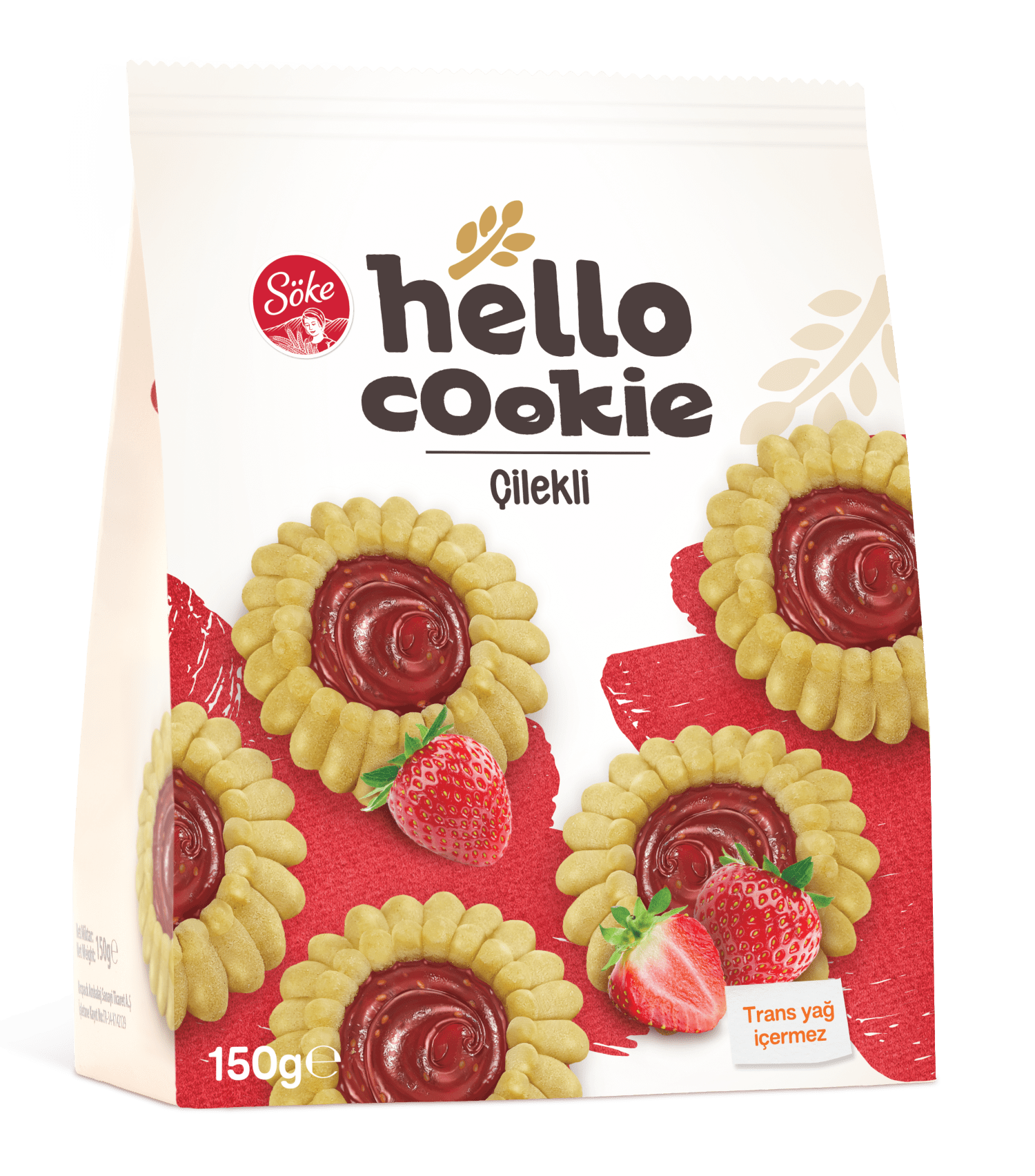 Çilekli Hero slider görseli